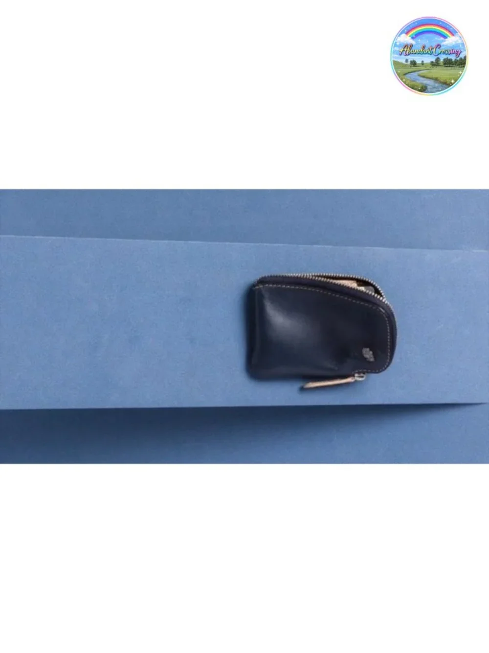 Slim Leather Zipper Wallet Card Holder Coin Pouch Cash Storage